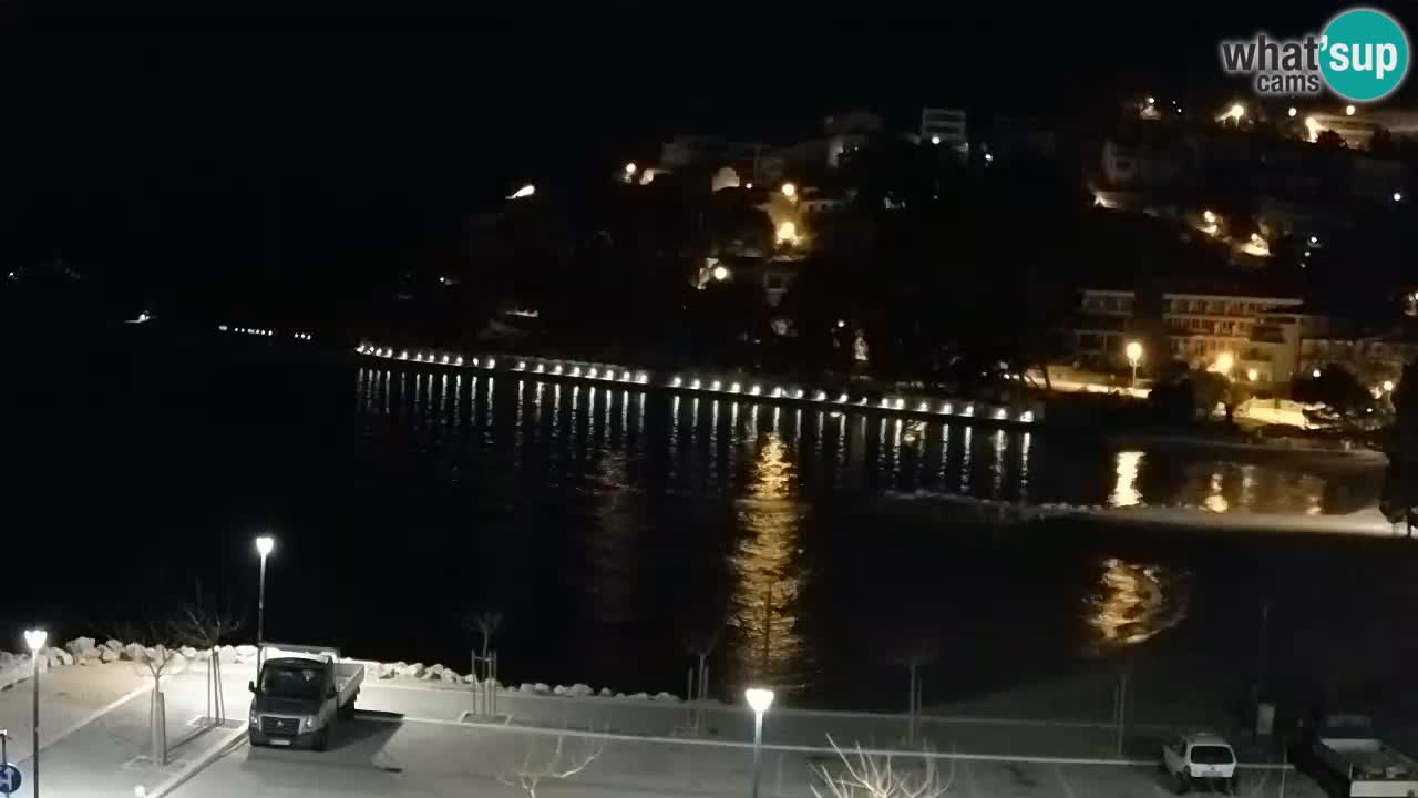 Baška Voda | Podluka beach webcam