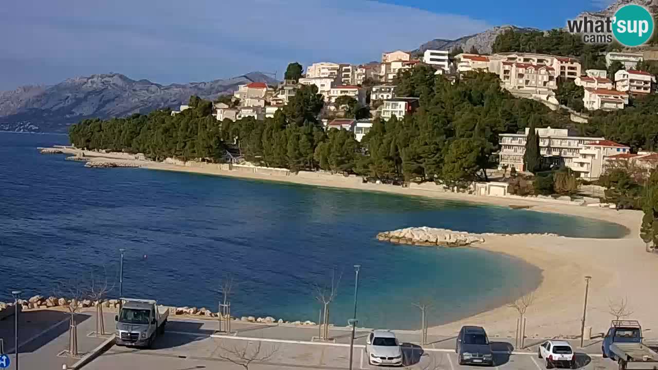 Baška Voda | Podluka beach webcam