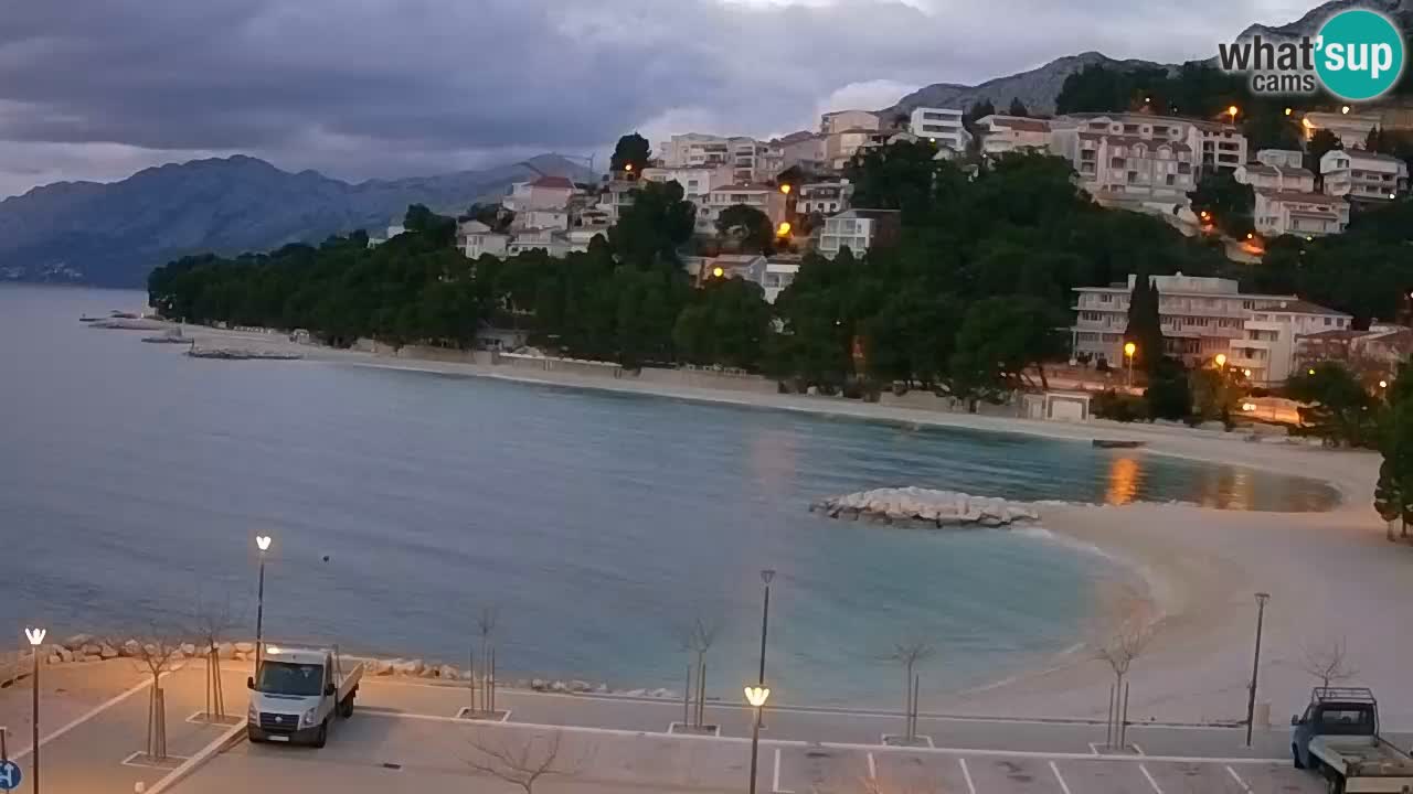 Baška Voda en vivo Playa Podluka