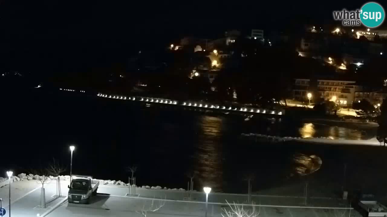 Baška Voda | Podluka beach webcam