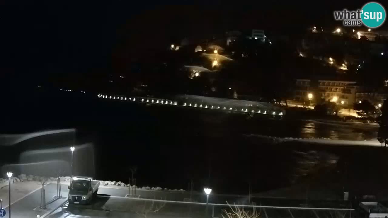 Baška Voda | Podluka beach webcam