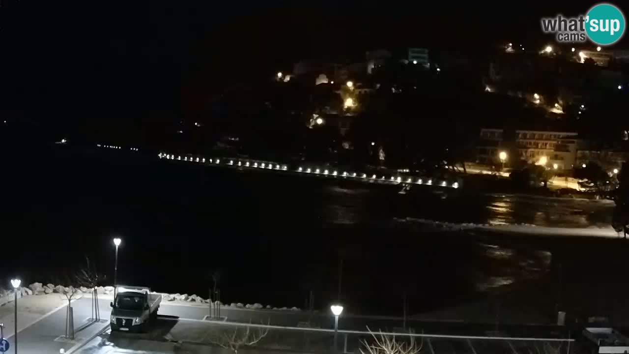 Baška Voda | Podluka beach webcam