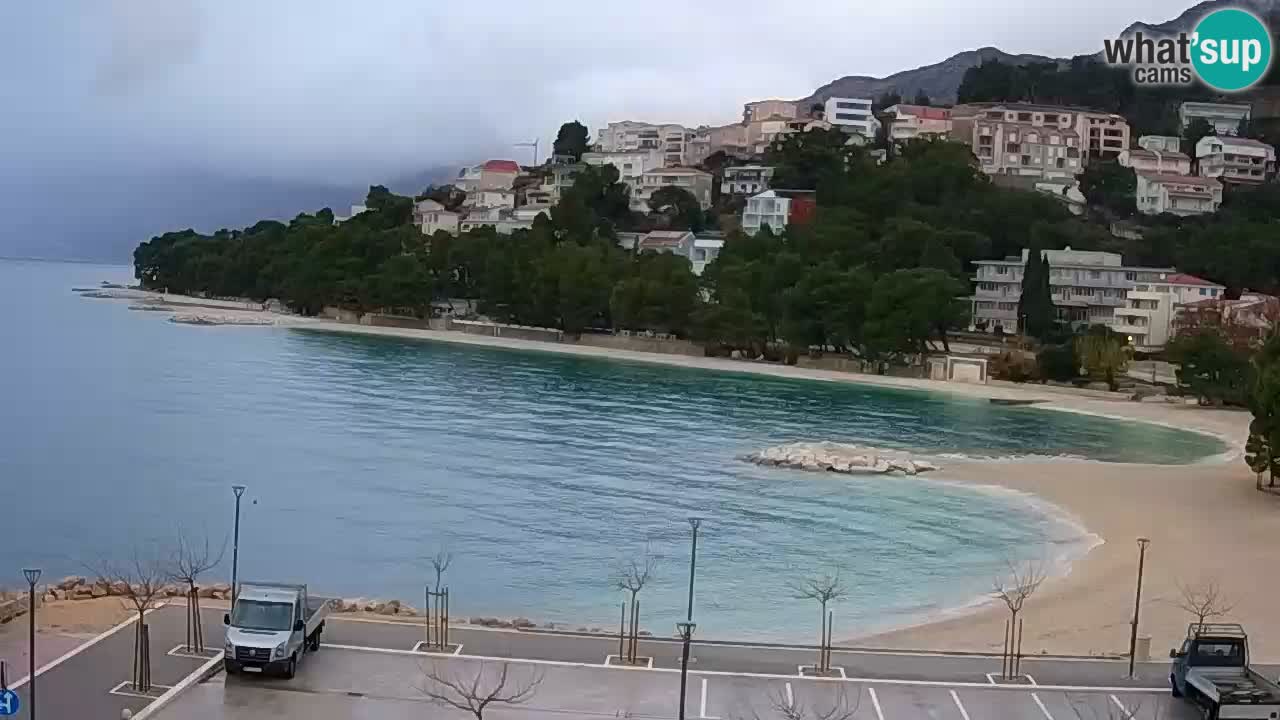 Baška Voda | Podluka beach webcam