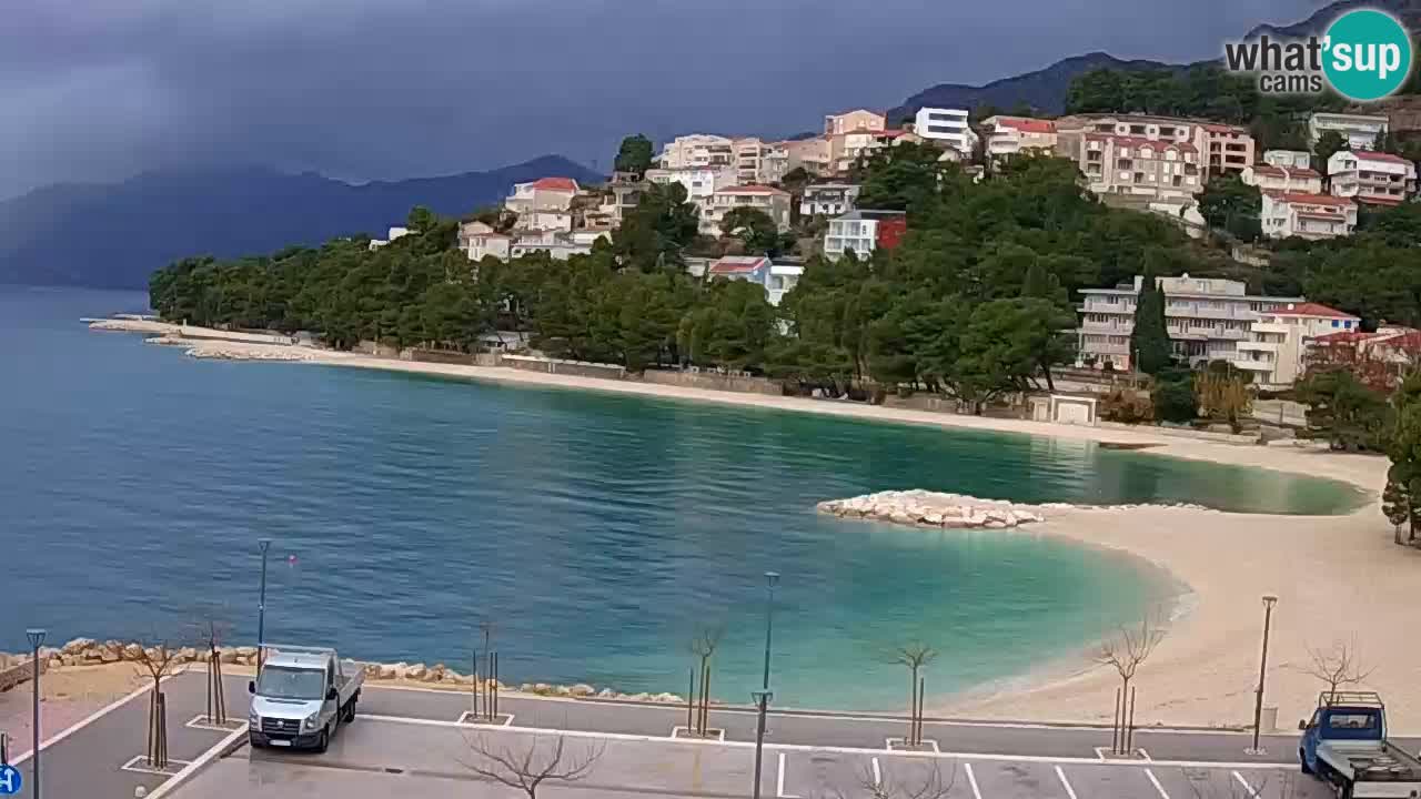 Baška Voda | Podluka beach webcam