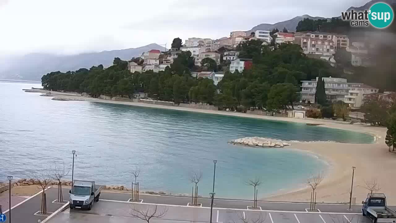 Baška Voda | Podluka beach webcam