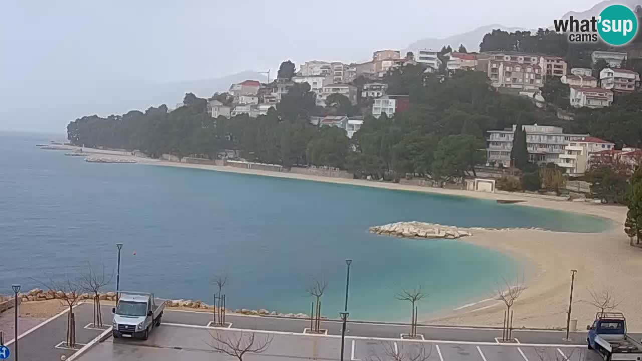 Baška Voda | Podluka beach webcam