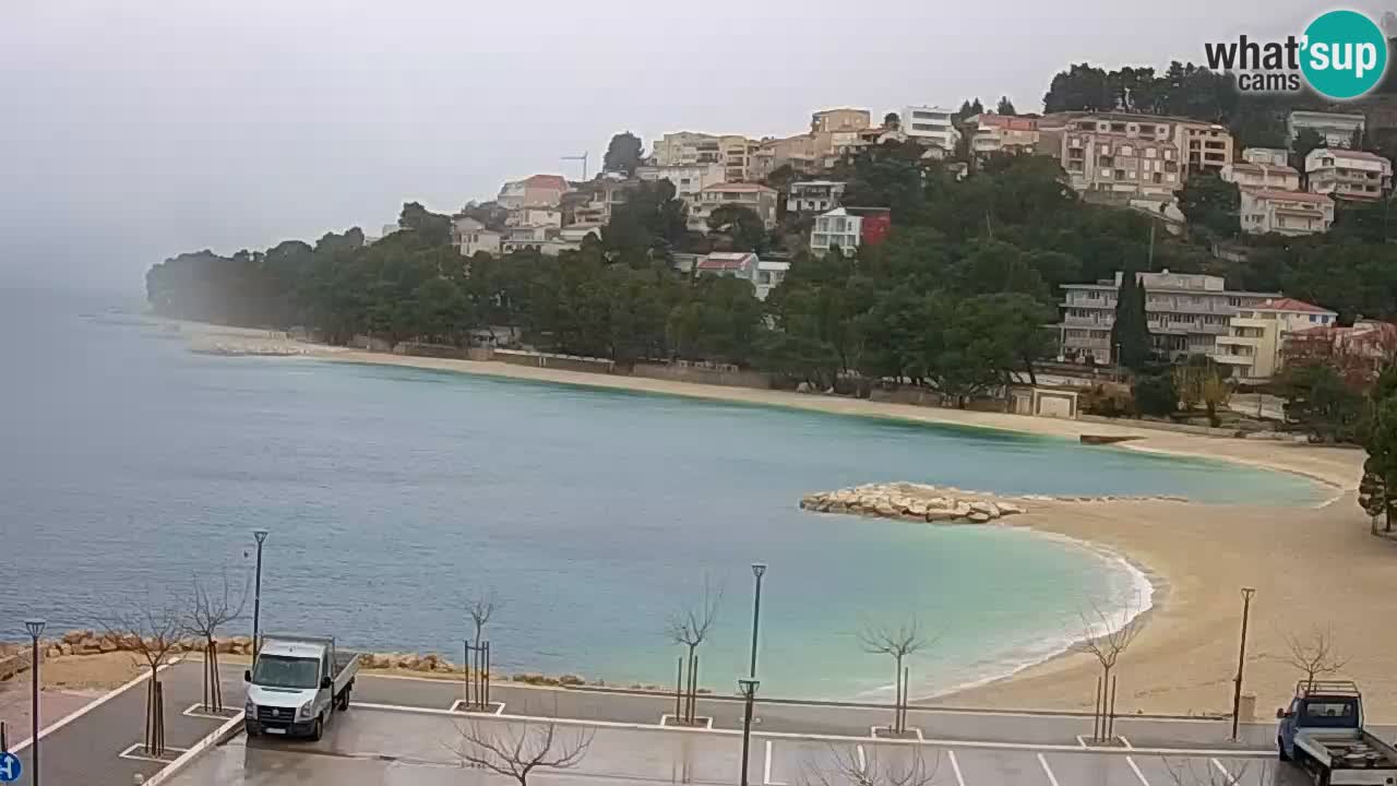 Baška Voda | Podluka beach webcam