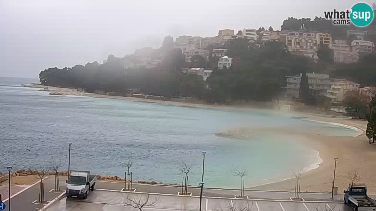 Baška Voda | Podluka beach webcam