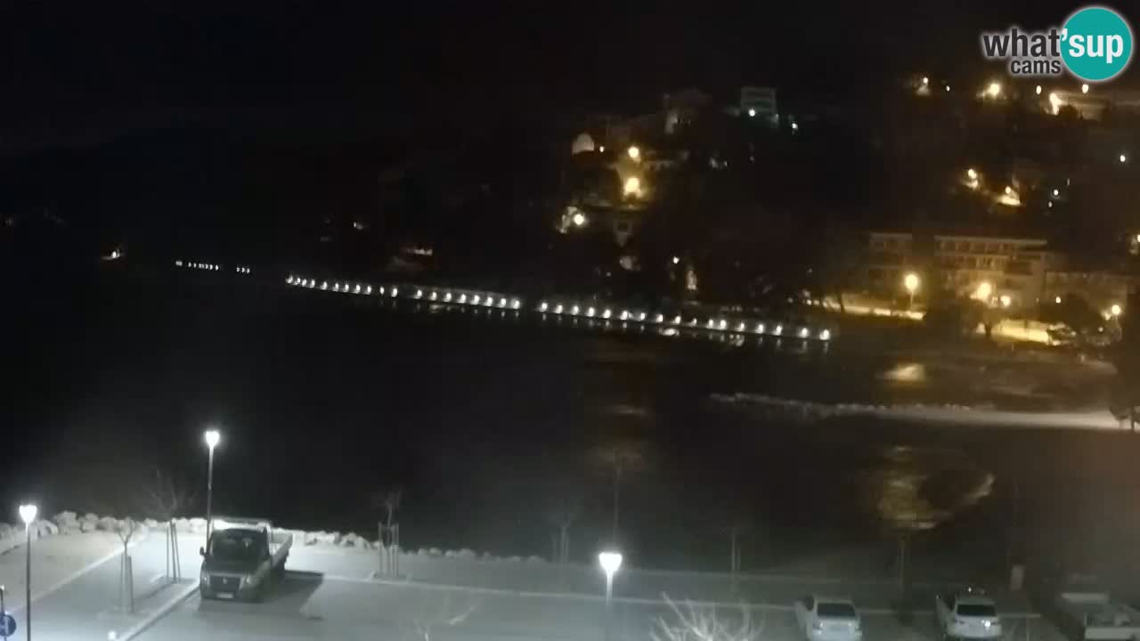 Baška Voda | Podluka beach webcam