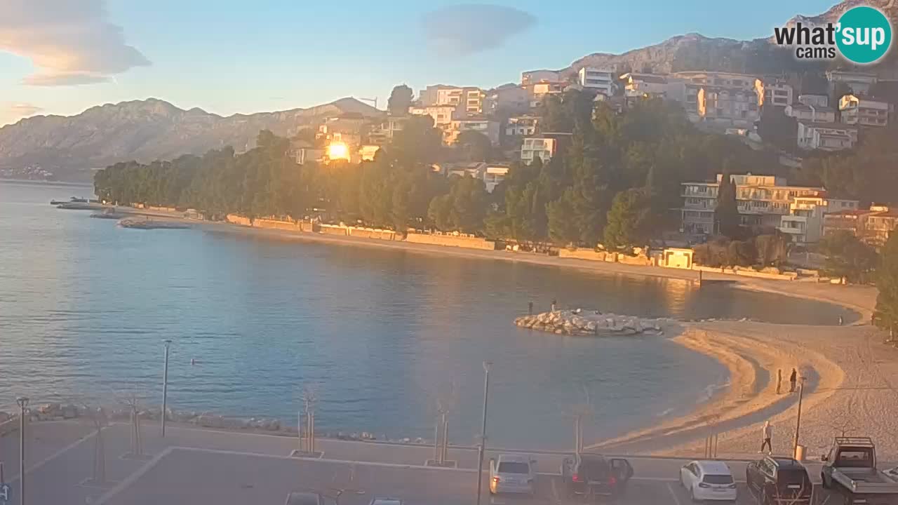 Baška Voda | Podluka beach webcam