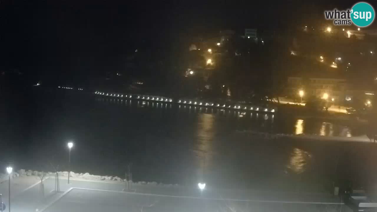 Baška Voda | Podluka beach webcam