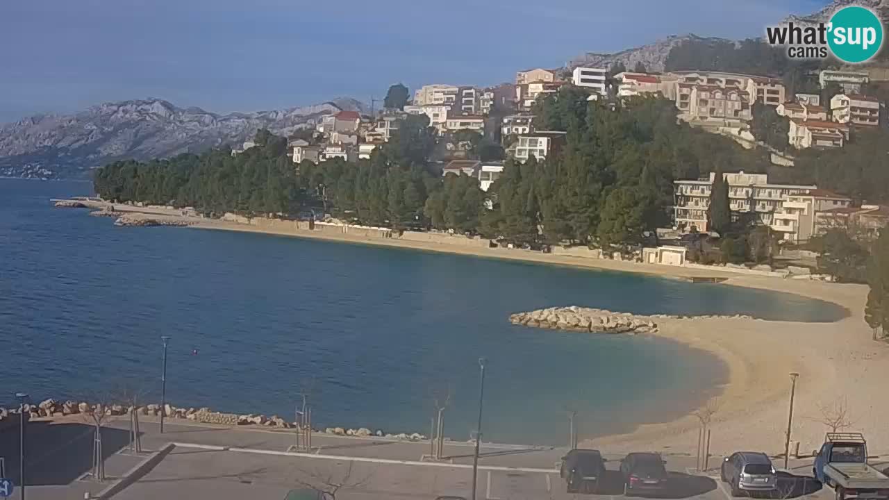 Baška Voda | Podluka beach webcam