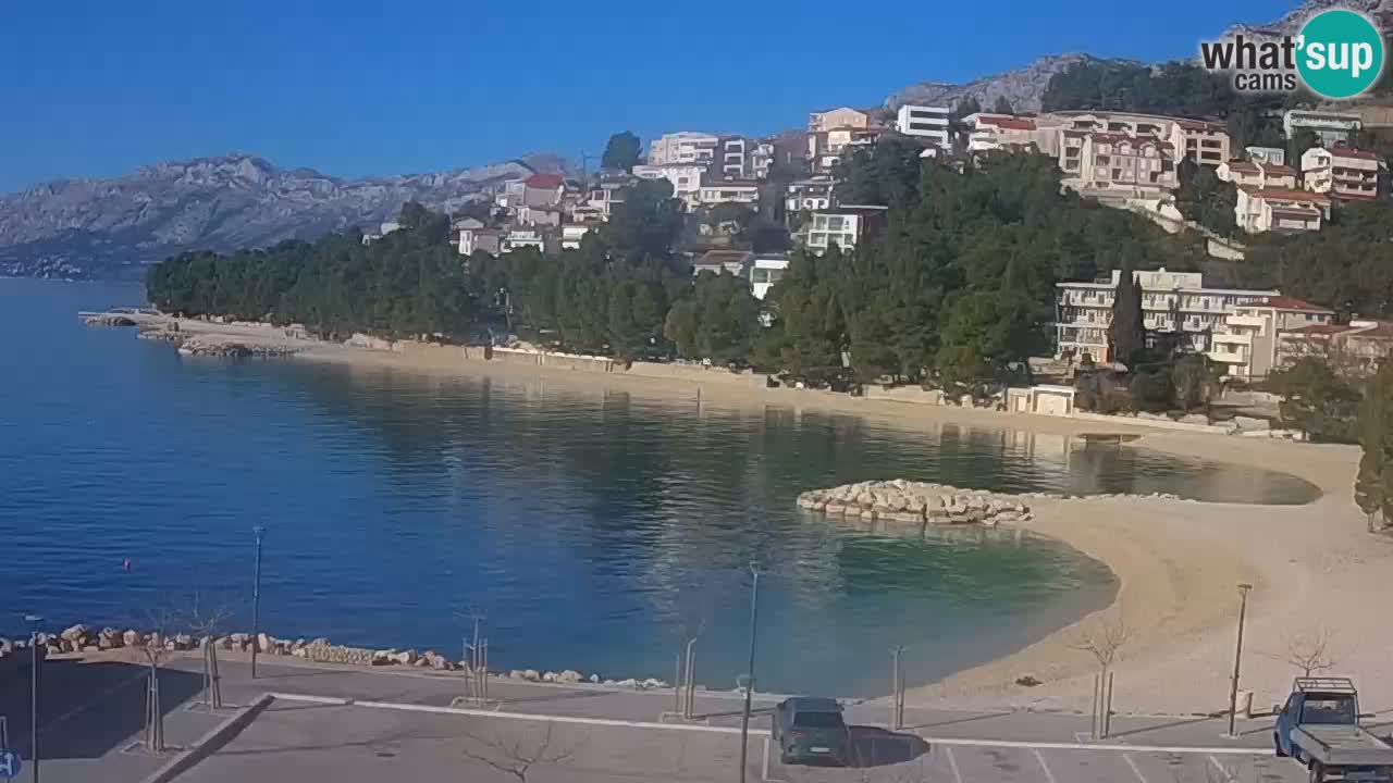 Baška Voda webcam – Podluka beach