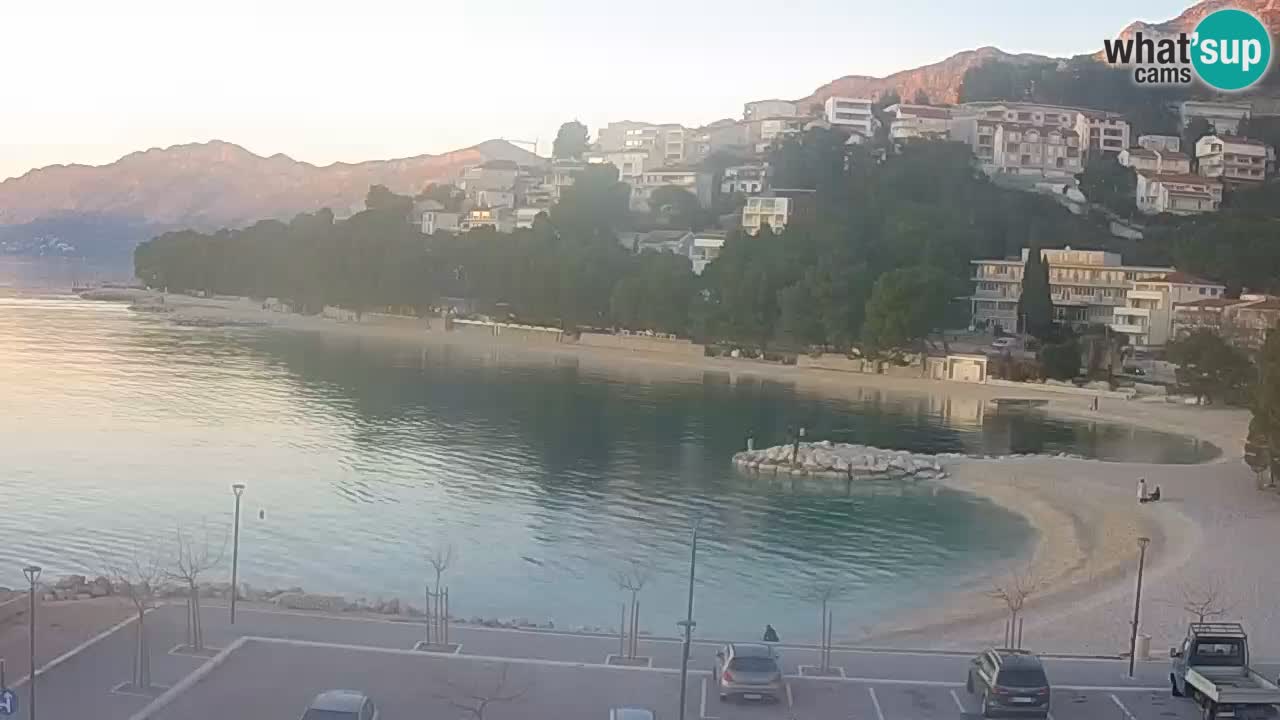 Baška Voda webcam – Podluka beach