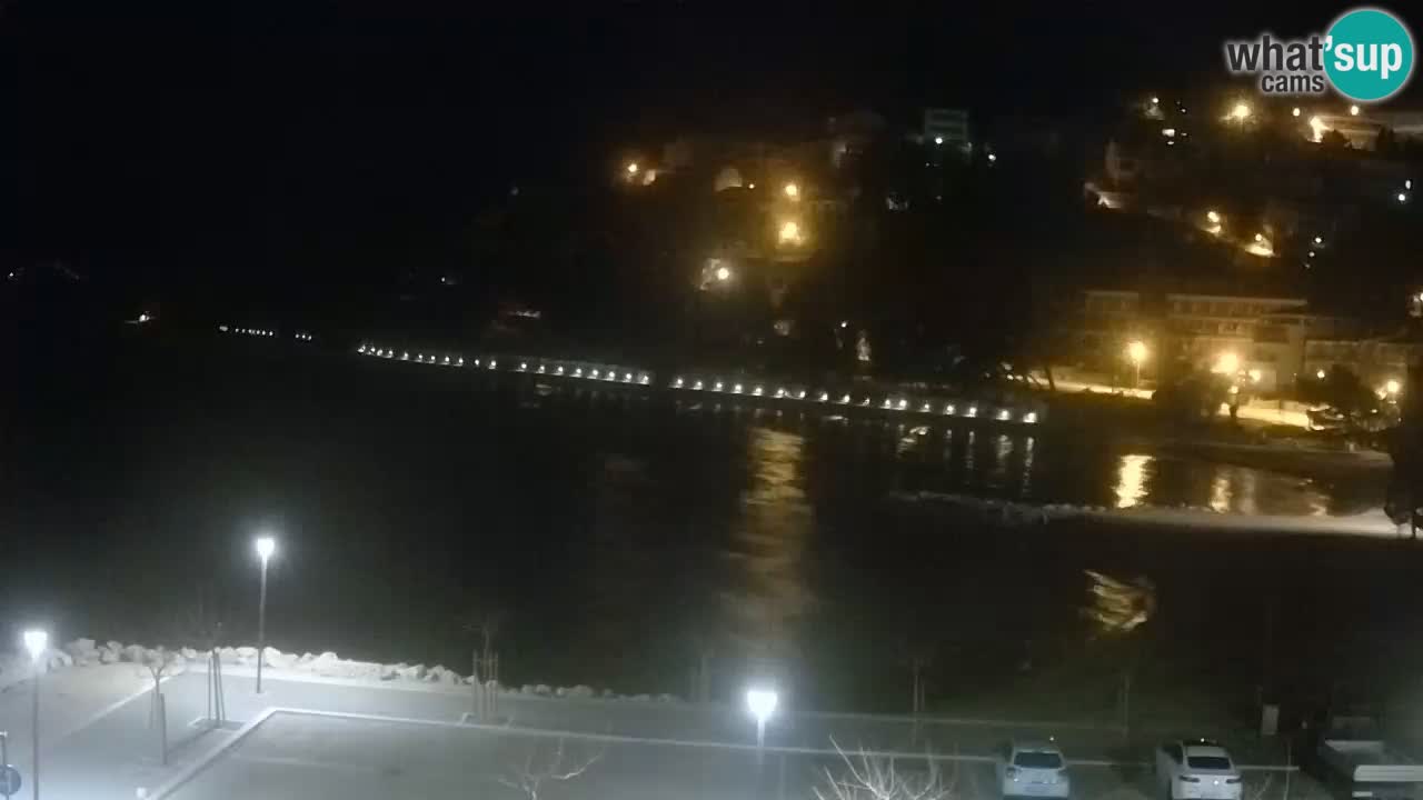 Baška Voda | Podluka beach webcam