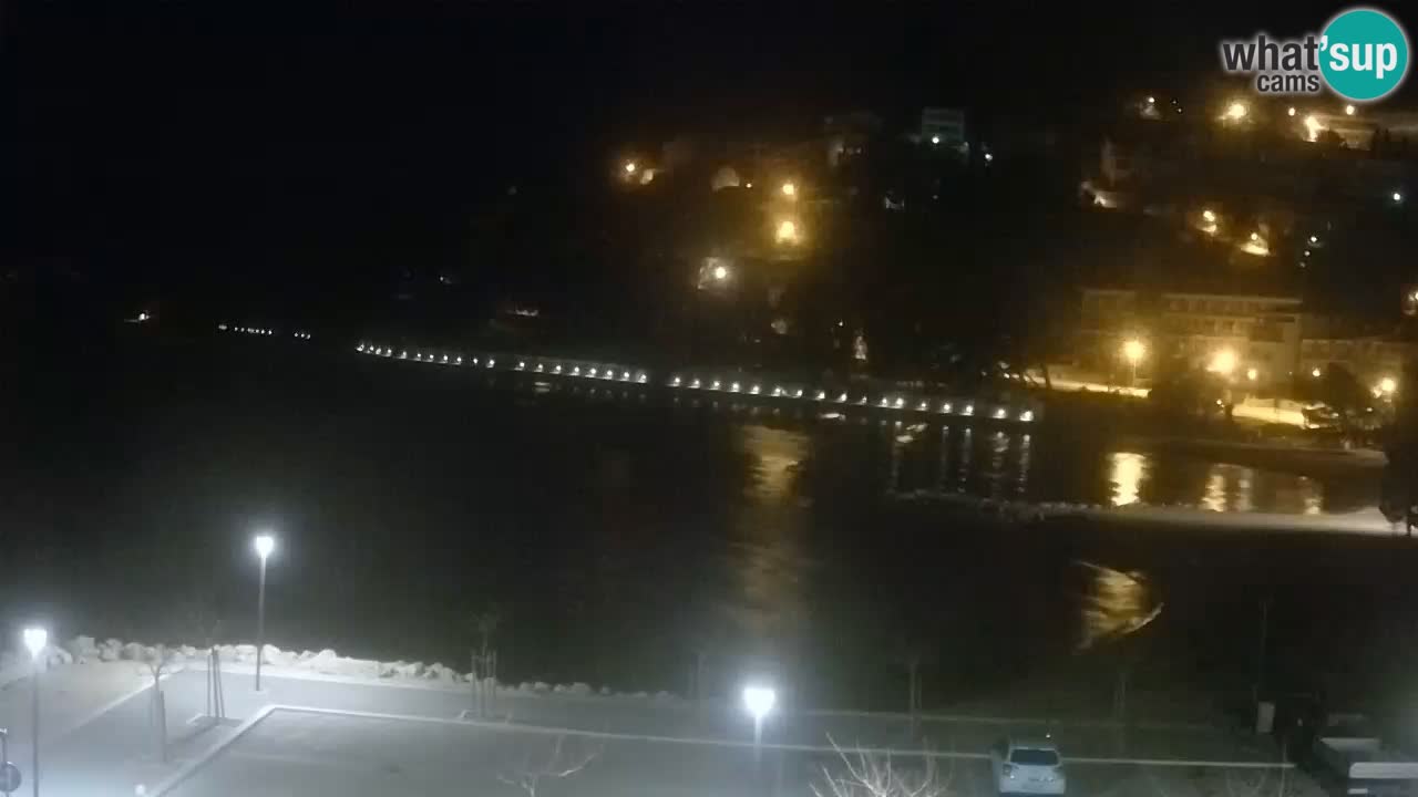 Baška Voda | Podluka beach webcam