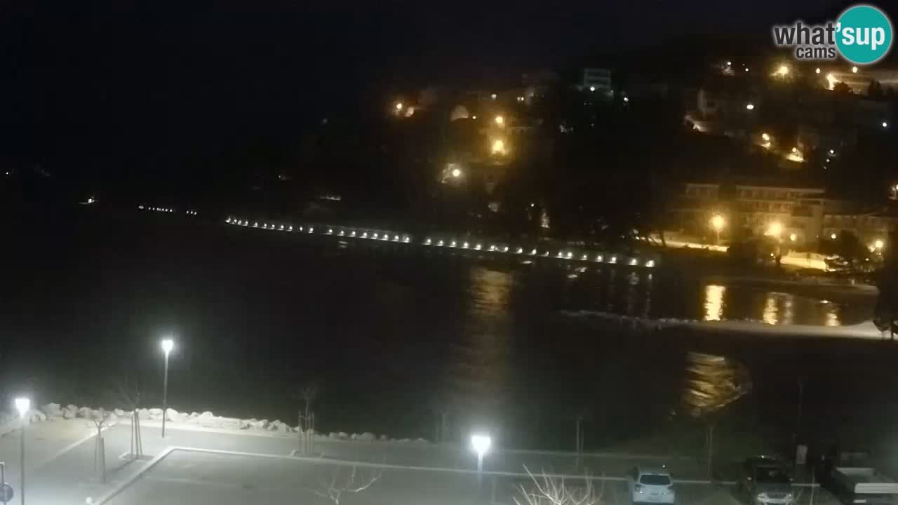 Baška Voda | Podluka beach webcam