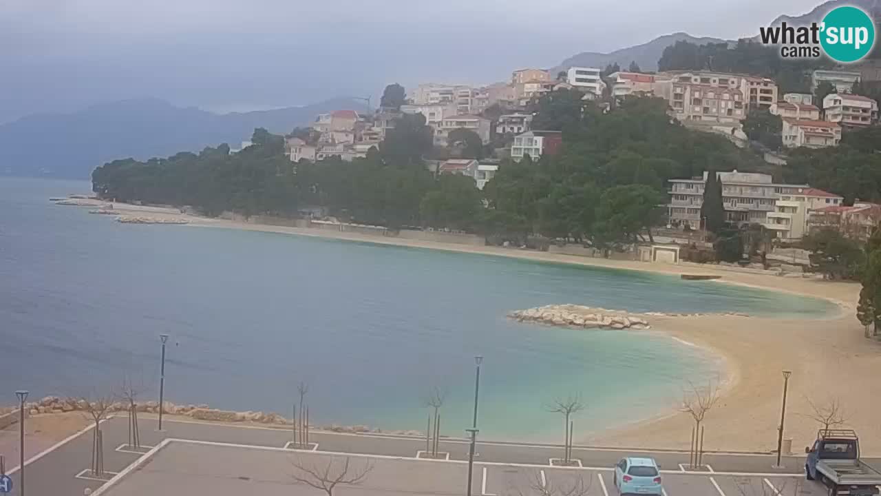 Baška Voda | Podluka beach webcam