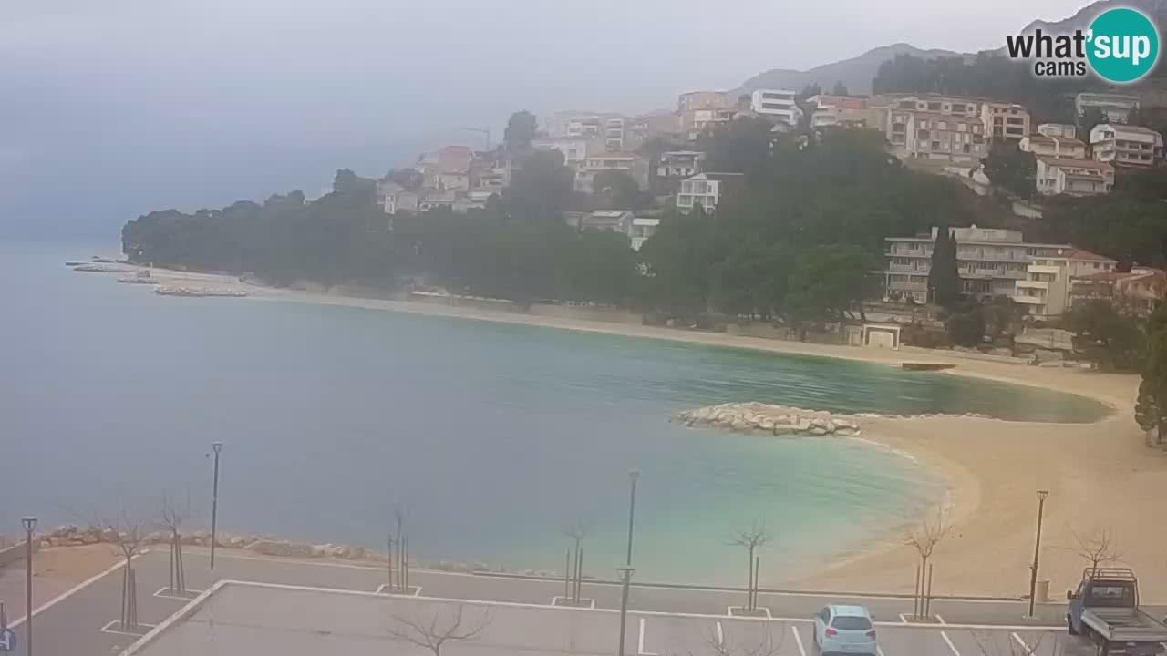 Baška Voda | Podluka beach webcam