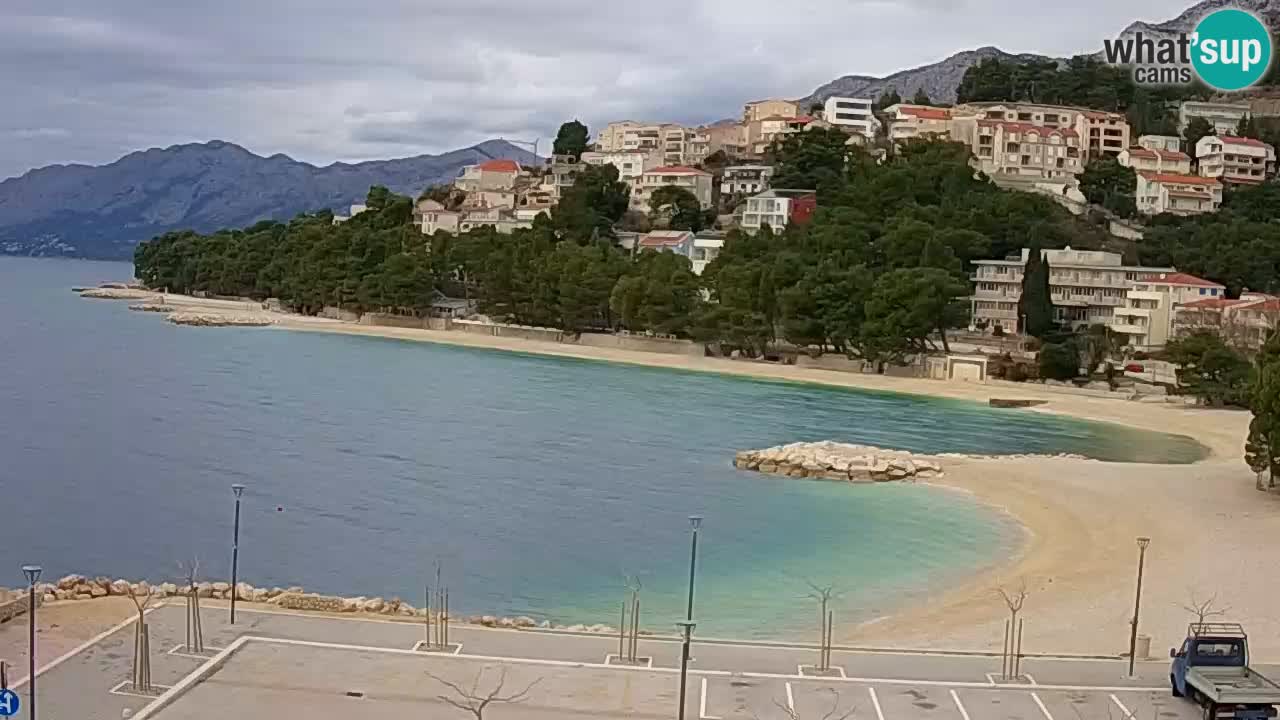 Baška Voda | Podluka beach webcam