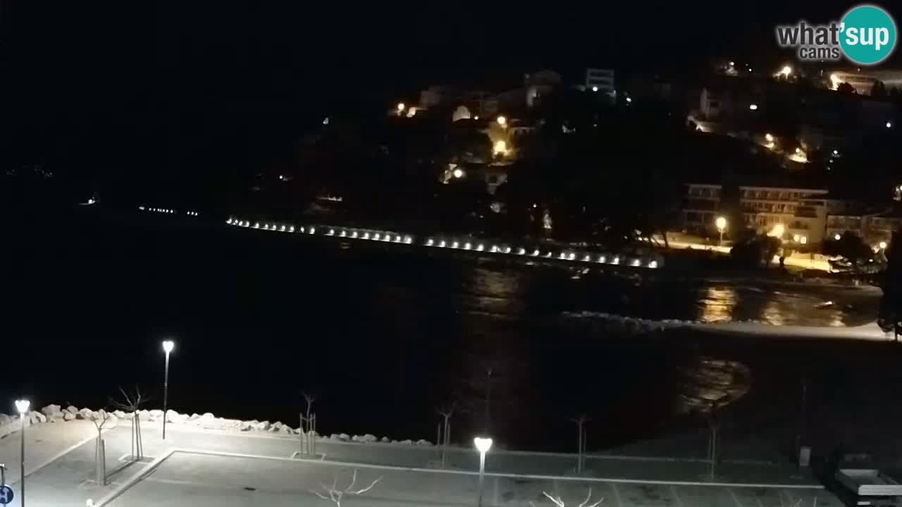 Baška Voda | Podluka beach webcam