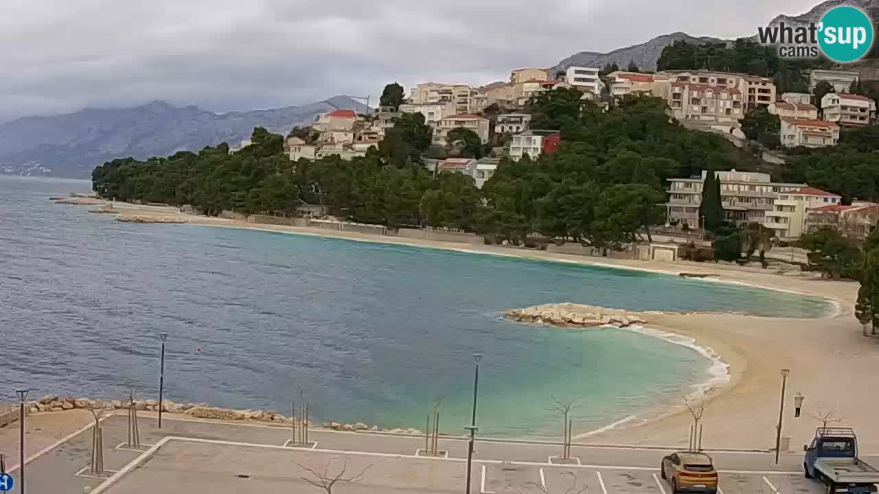 Baška Voda | Podluka beach webcam