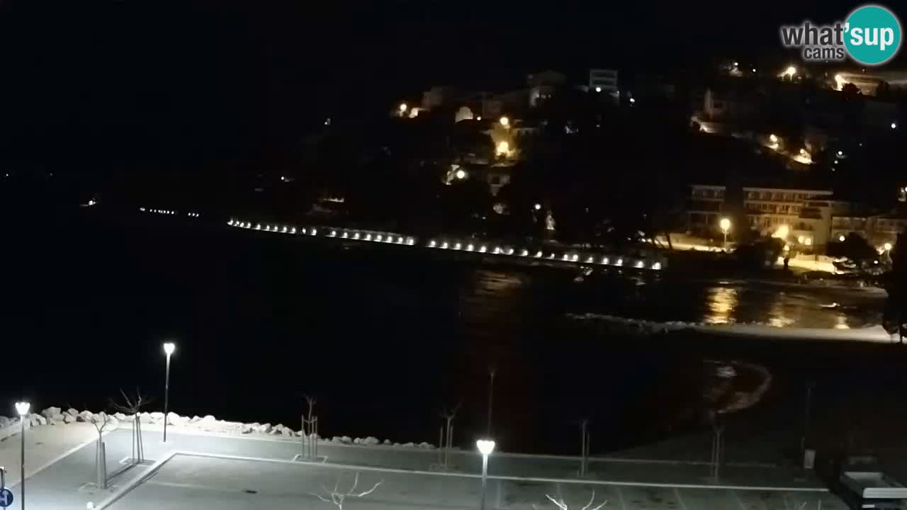 Baška Voda | Podluka beach webcam