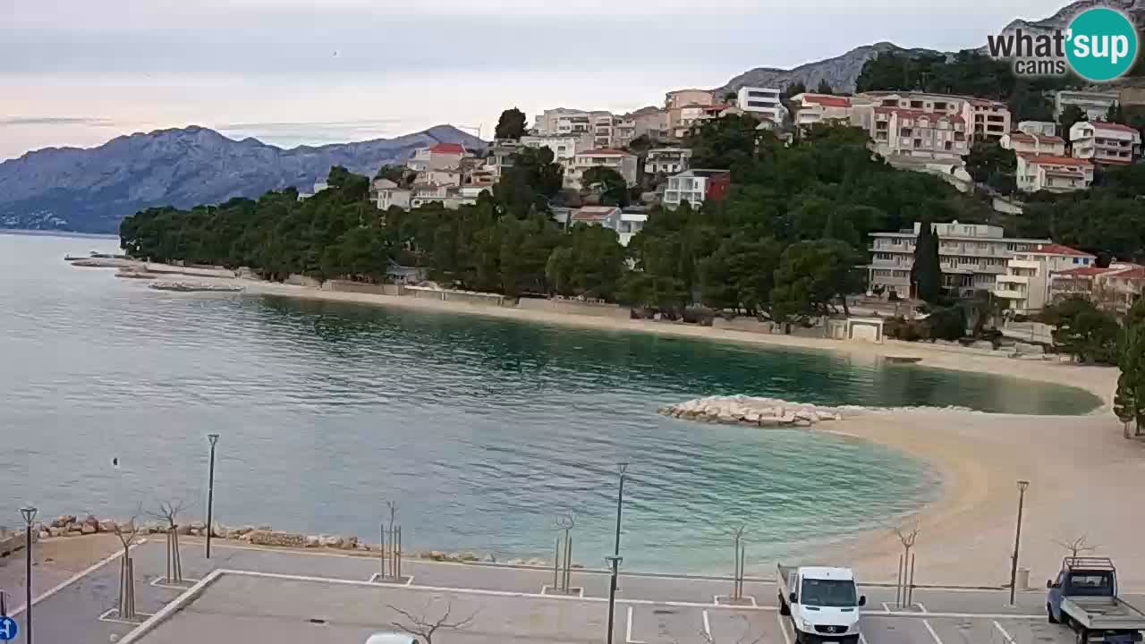 Baška Voda | Podluka beach webcam