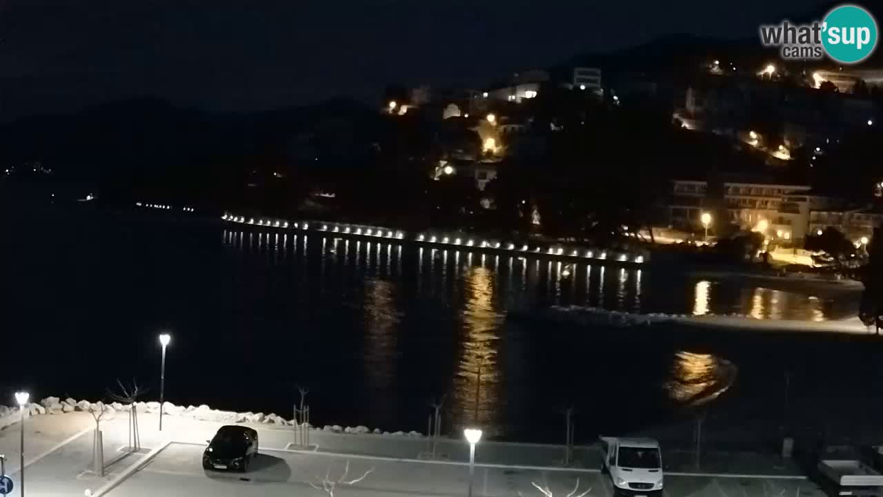 Baška Voda | Podluka beach webcam