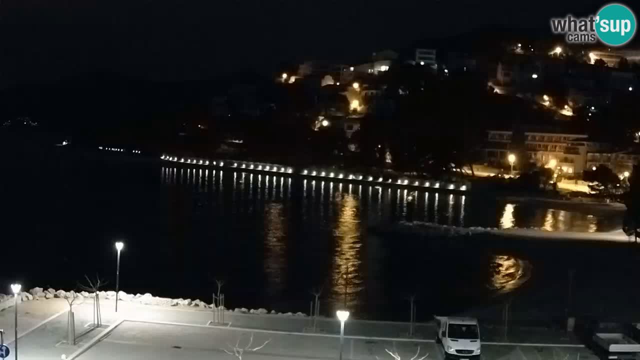 Baška Voda | Podluka beach webcam