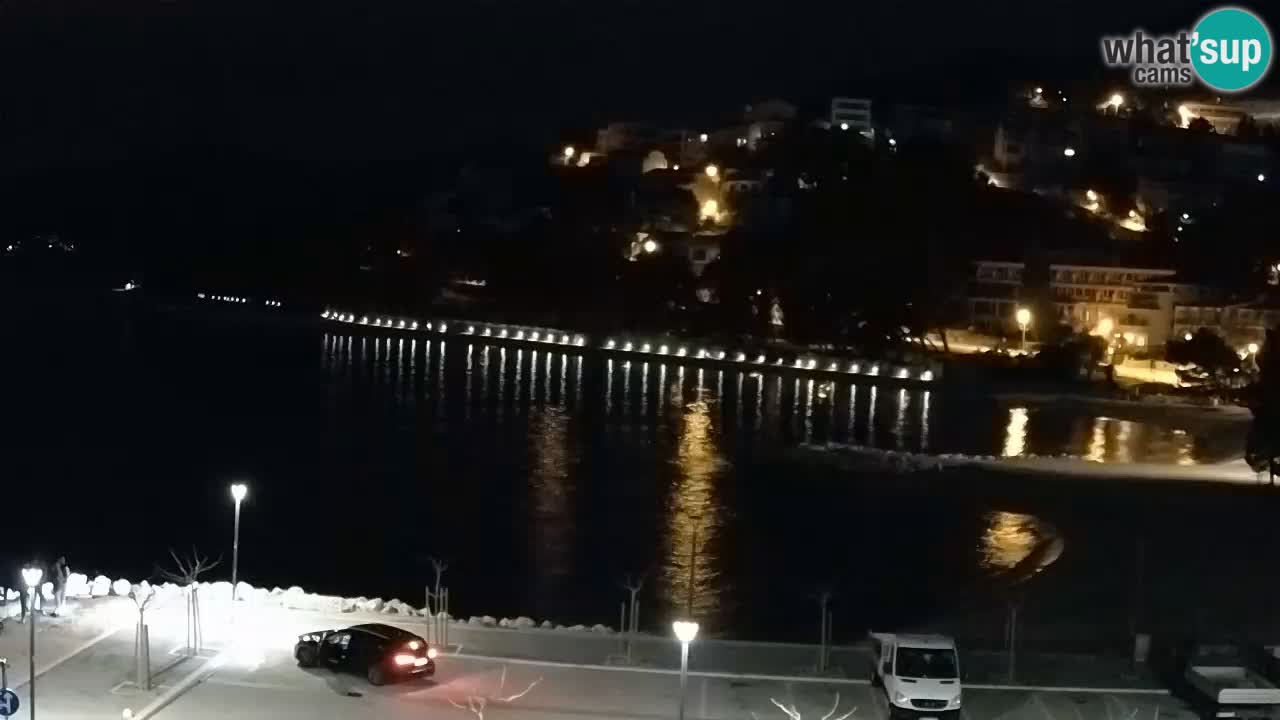 Baška Voda | Podluka beach webcam