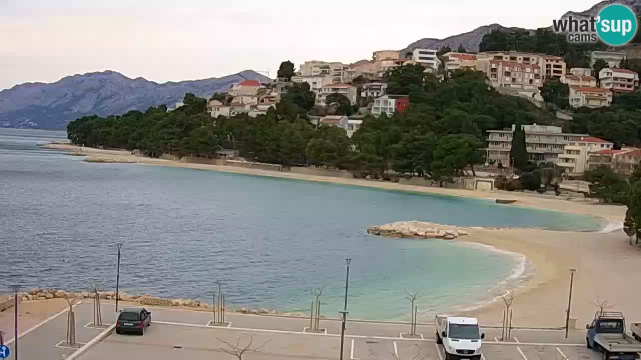 Baška Voda | Podluka beach webcam