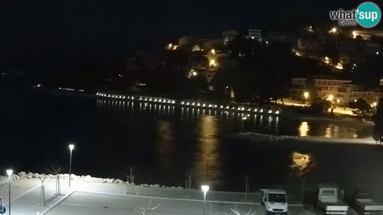 Baška Voda | Podluka beach webcam