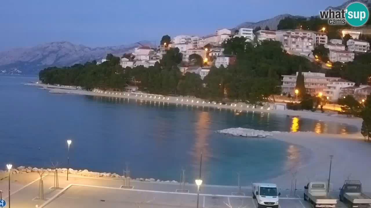 Baška Voda | Podluka beach webcam