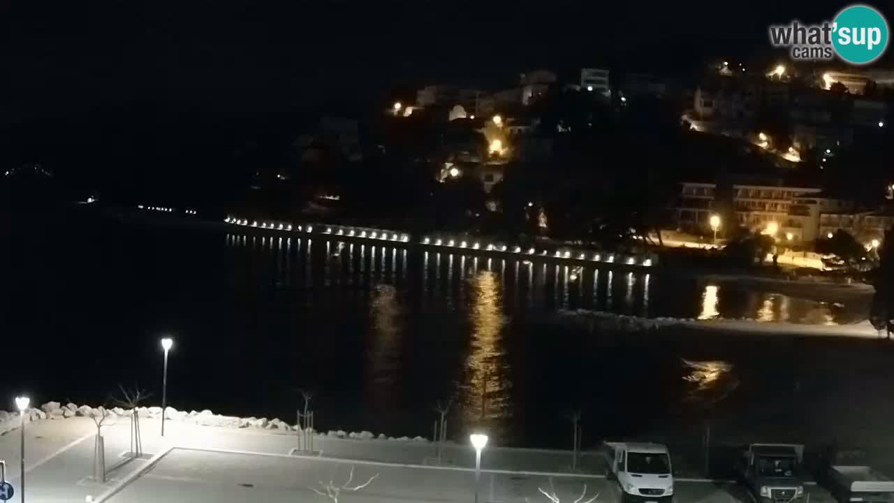 Baška Voda | Podluka beach webcam