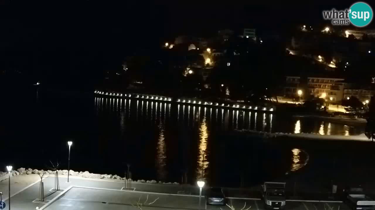 Baška Voda | Podluka beach webcam