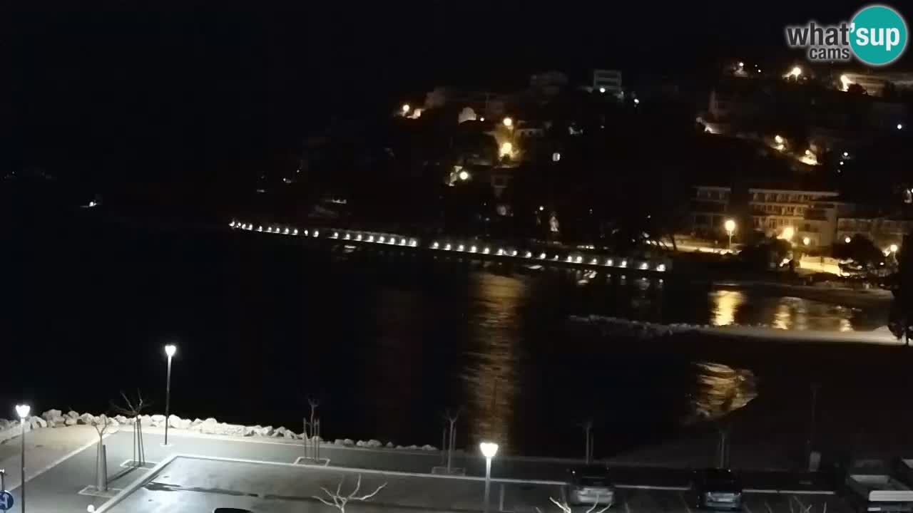 Baška Voda | Podluka beach webcam