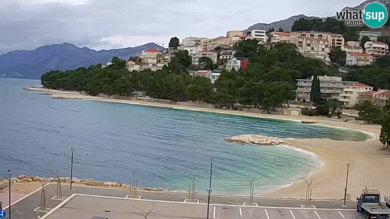 Baška Voda | Podluka beach webcam