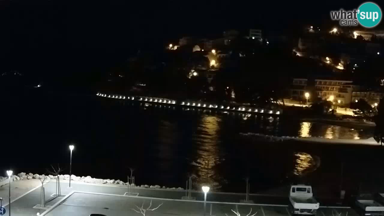 Baška Voda | Podluka beach webcam