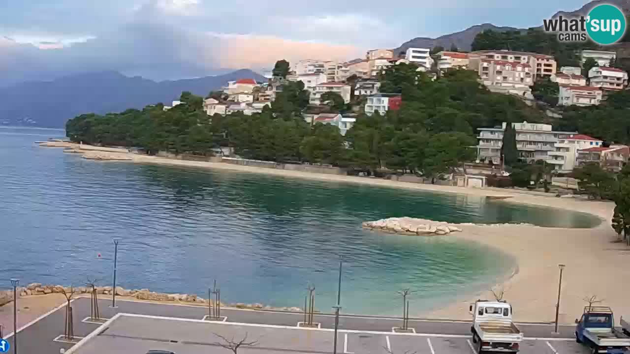 Baška Voda | Podluka beach webcam