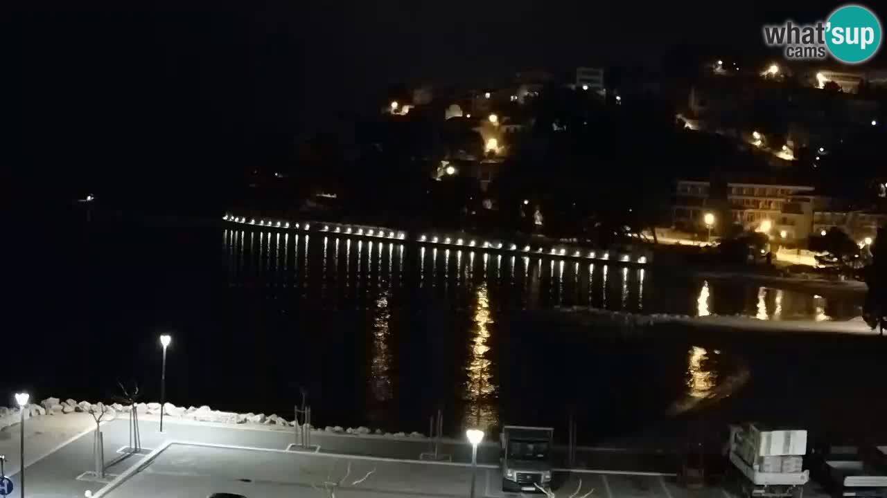 Baška Voda en vivo Playa Podluka