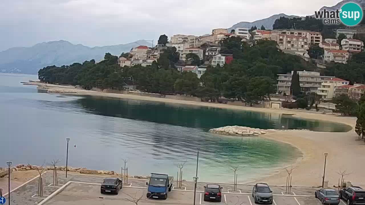 Baška Voda | Podluka beach webcam