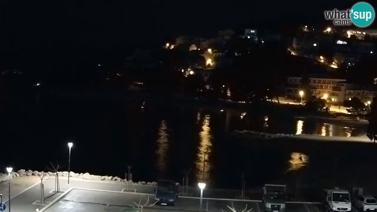 Baška Voda | Podluka beach webcam