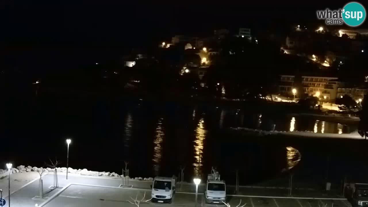 Baška Voda | Podluka beach webcam