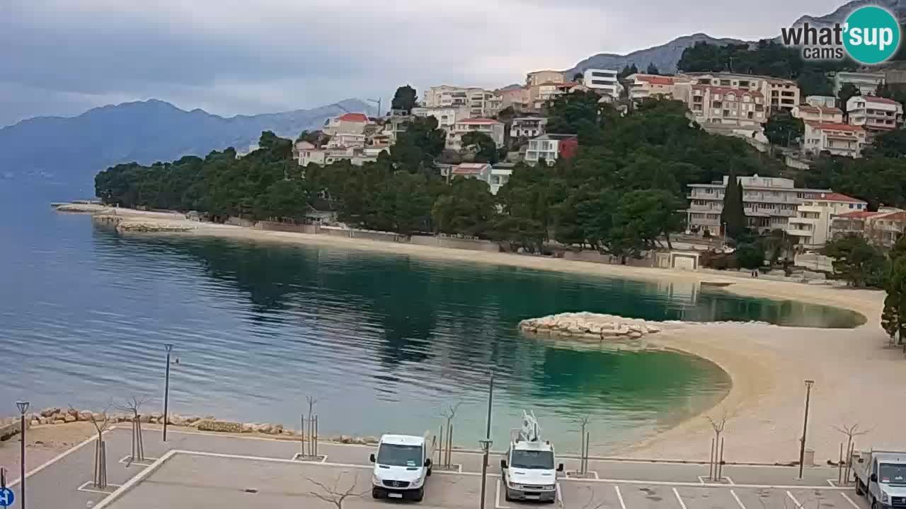 Baška Voda | Podluka beach webcam