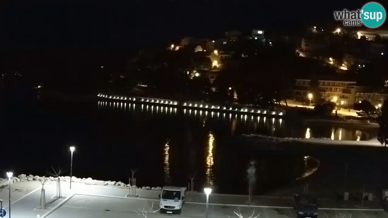 Baška Voda | Podluka beach webcam