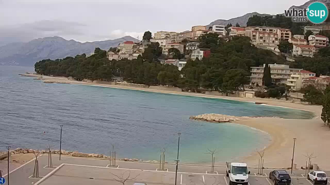 Baška Voda | Podluka beach webcam