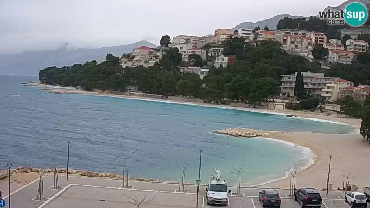 Baška Voda | Podluka beach webcam