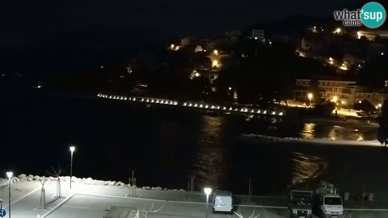 Baška Voda en vivo Playa Podluka