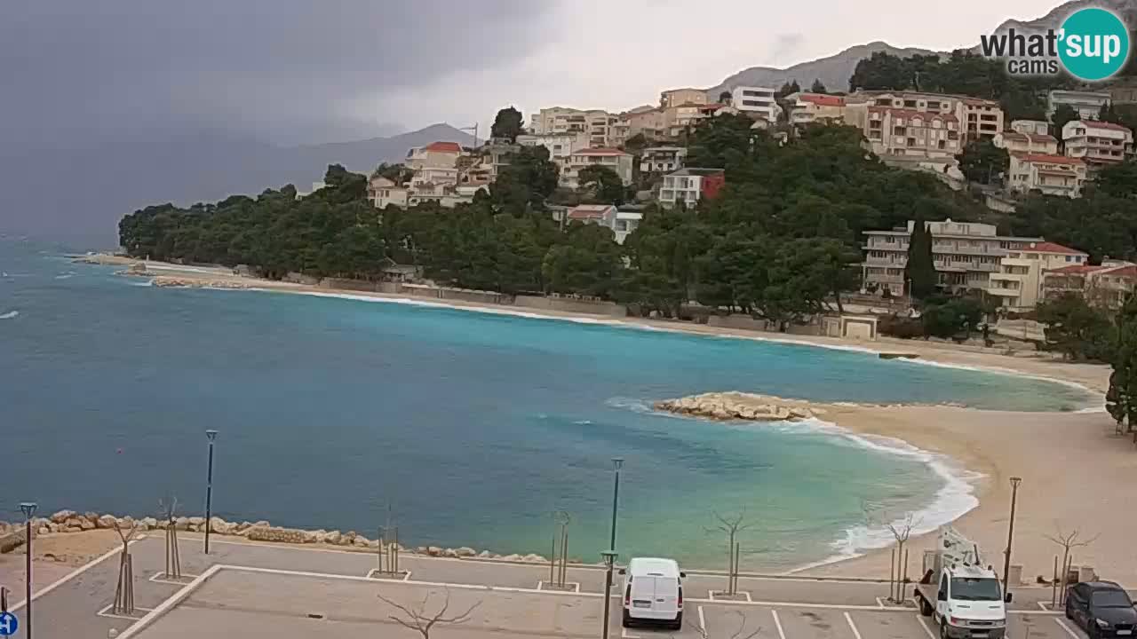 Baška Voda | Podluka beach webcam